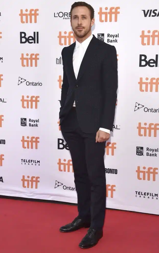 Ryan Gosling natural male smile dental refinement analysis