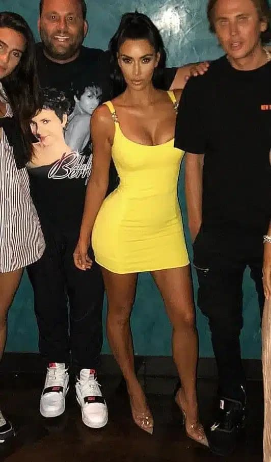 21. Kim Kardashian smile framed by strong lower-face support