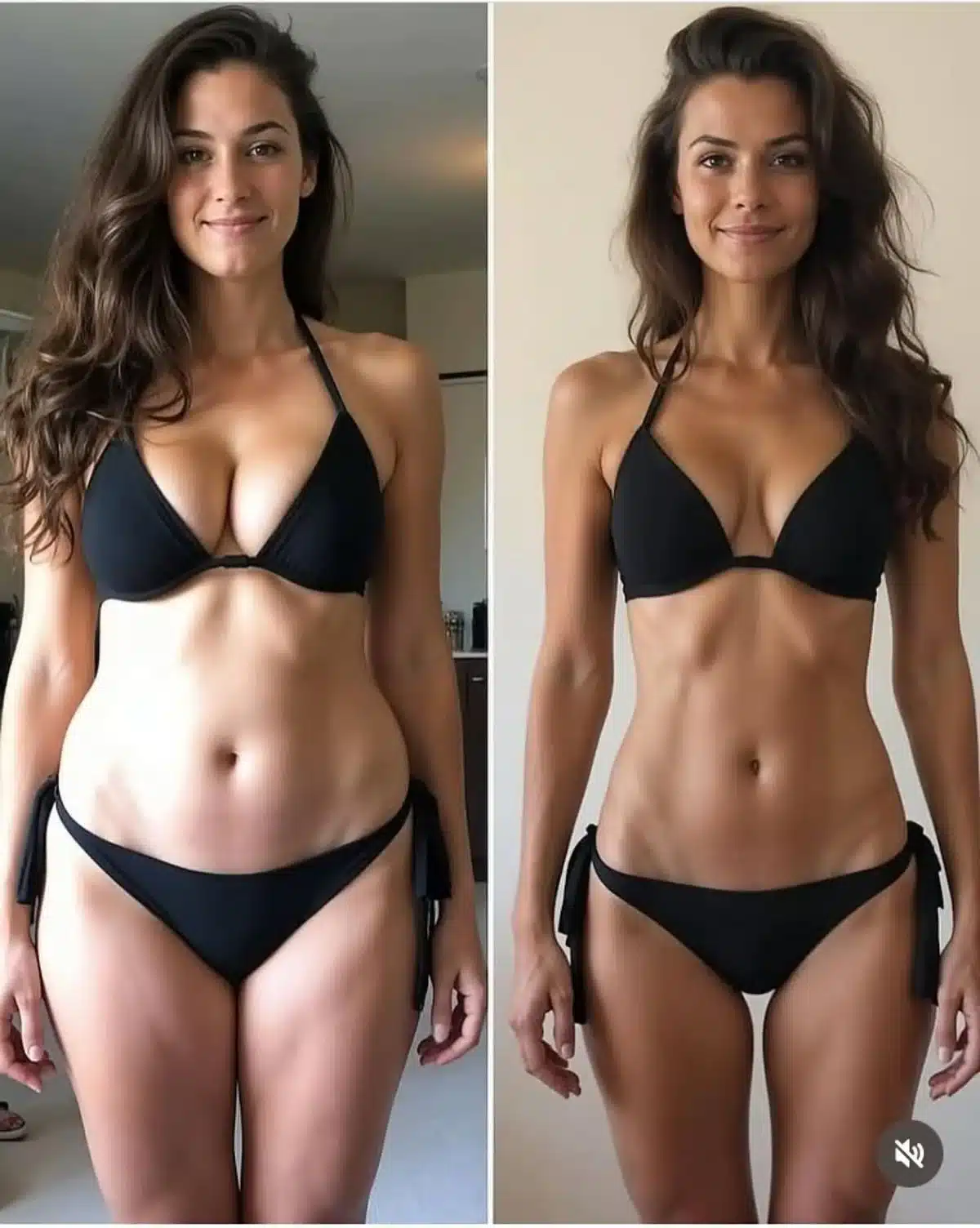 Before-and-after contouring results after massive weight loss