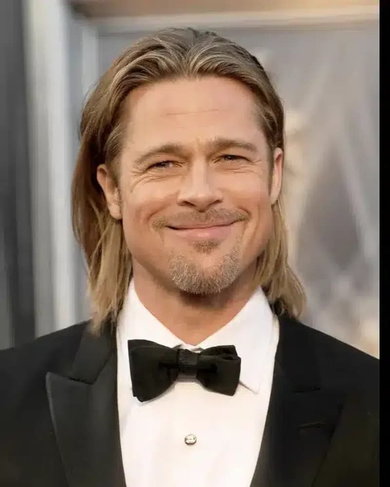 Brad Pitt aesthetic asymmetry facial proportions analysis