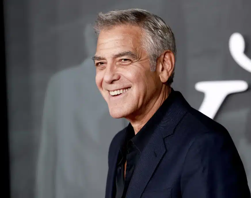 George Clooney aging facial symmetry dental proportions