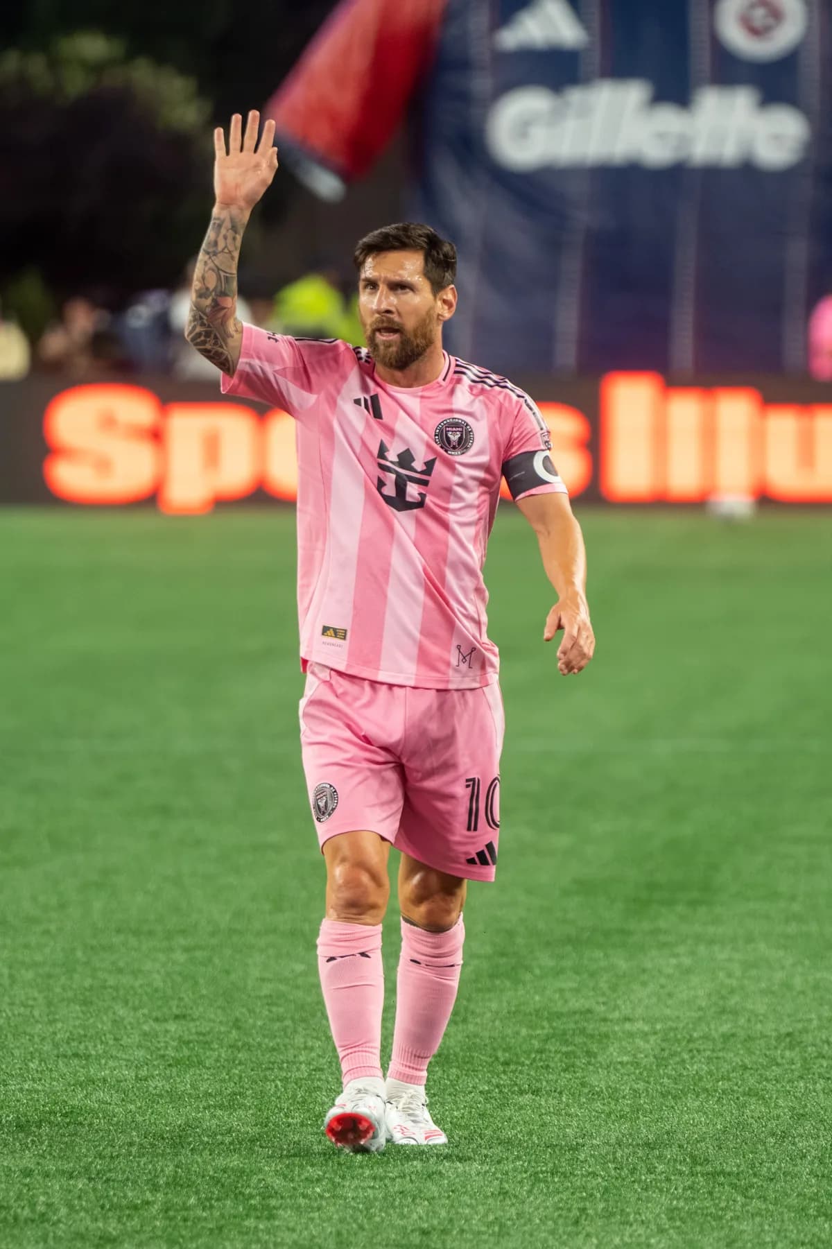 Lionel Messi in 2025, playing for Inter Miami