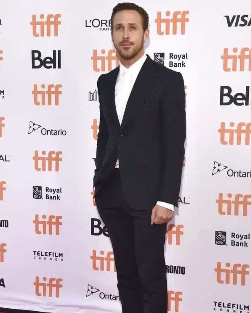 Ryan Gosling natural male smile dental refinement analysis