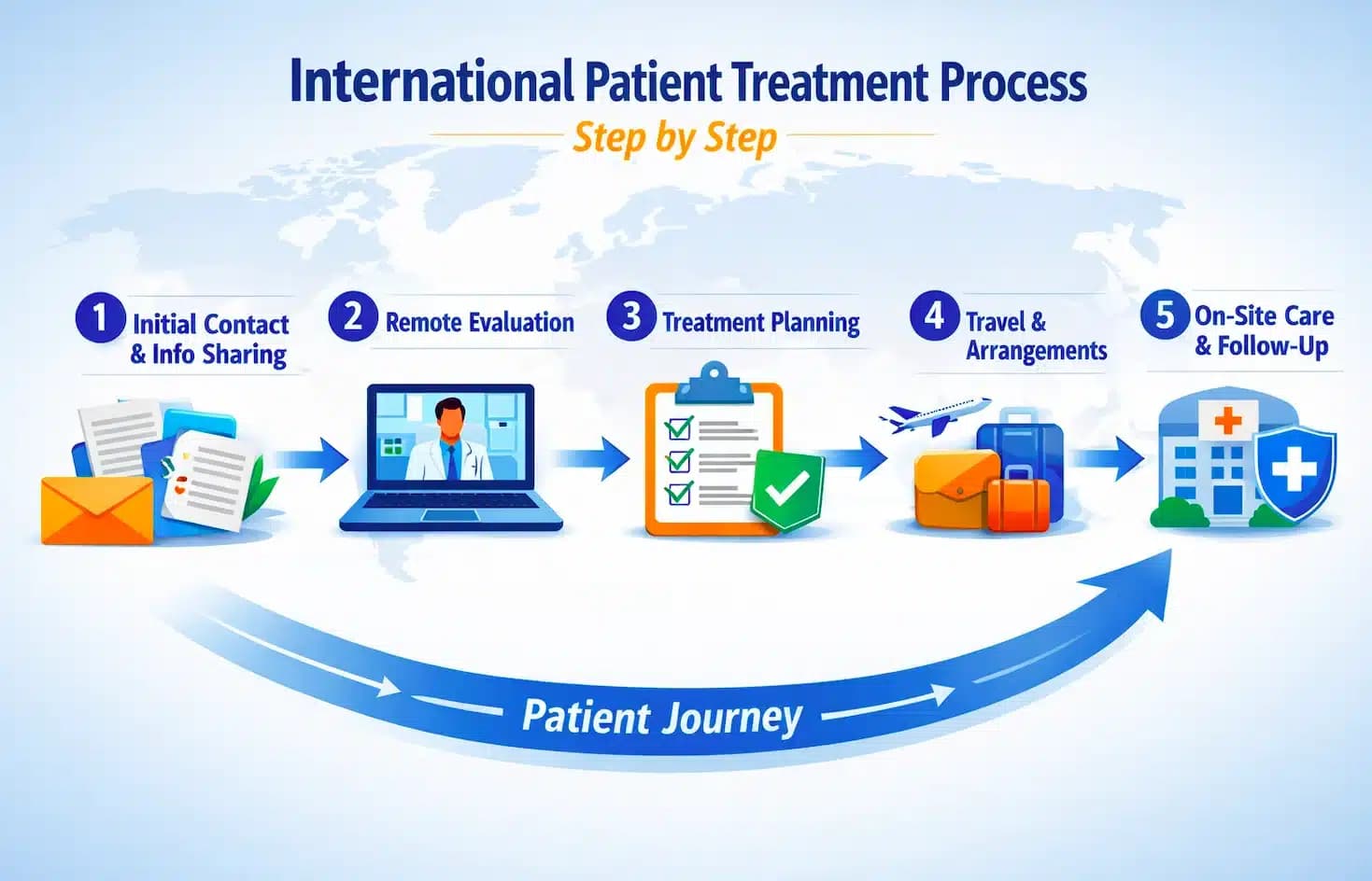 International Patient Treatment Process: From Inquiry to Follow-Up