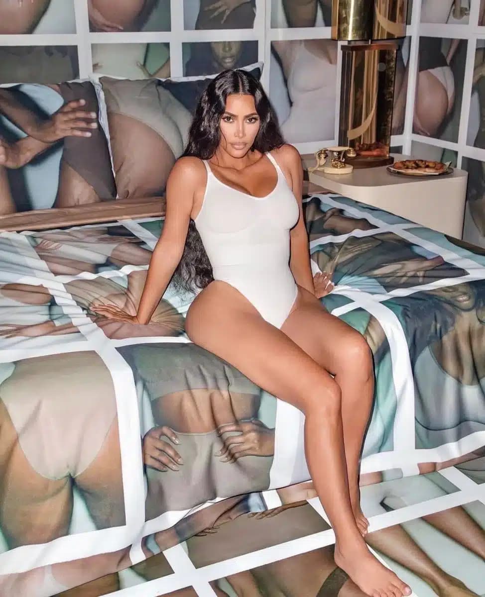 16. Kim Kardashian facial harmony emphasizing structure over softness
