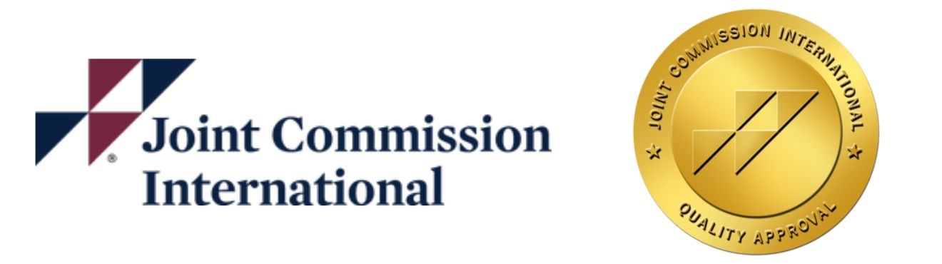 Joint Commission International (JCI) logo and Quality Approval seal