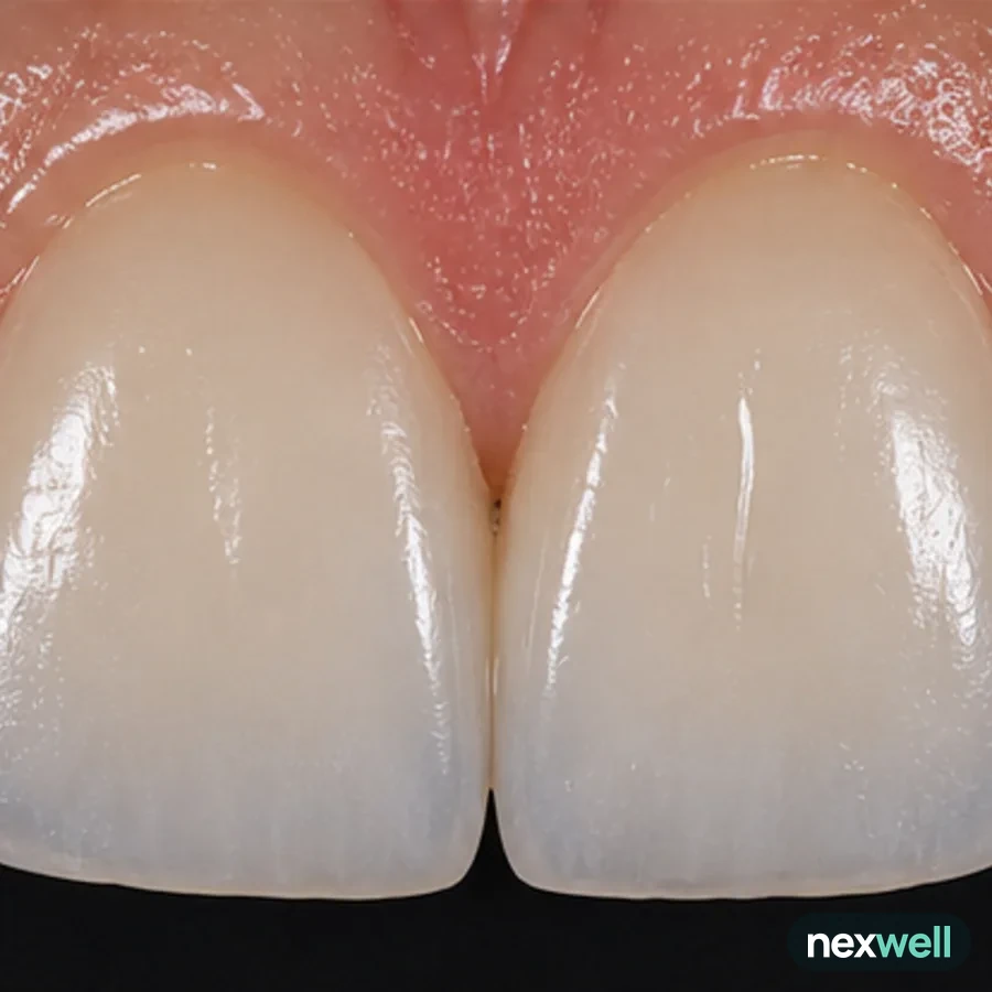 After: composite bonding transformation, 4001