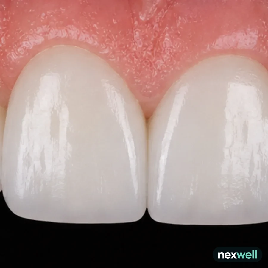 After: composite bonding transformation, 4003