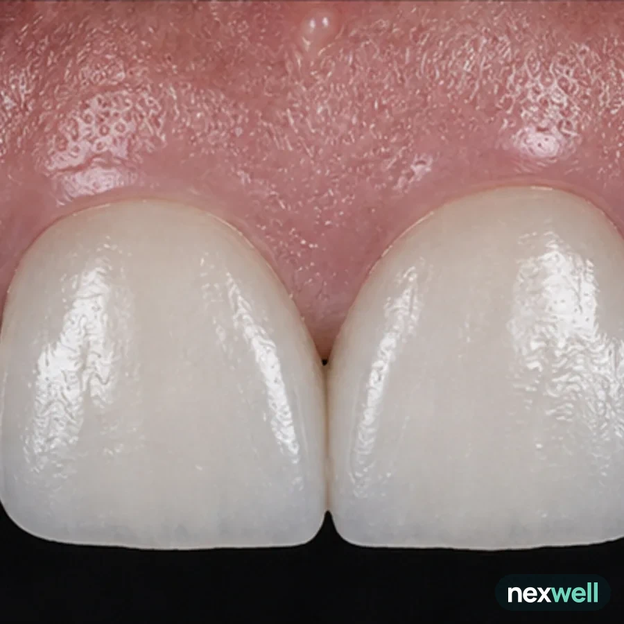 After: composite bonding transformation, 4005