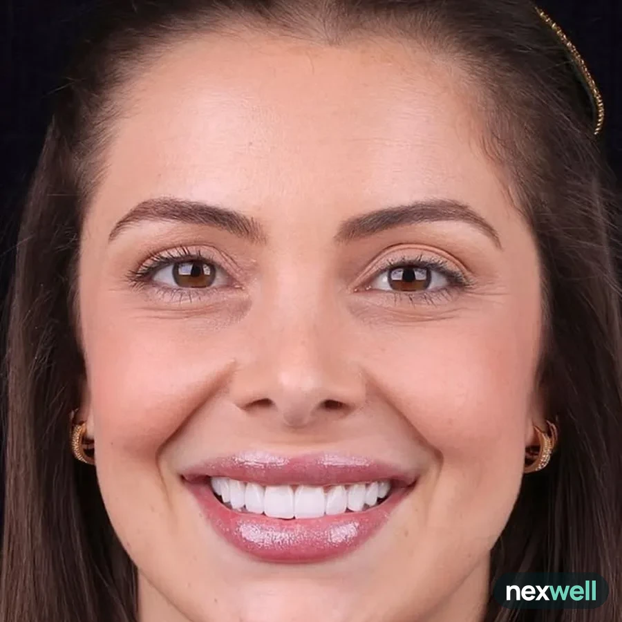After: veneer and zirconia smile restoration, 3013
