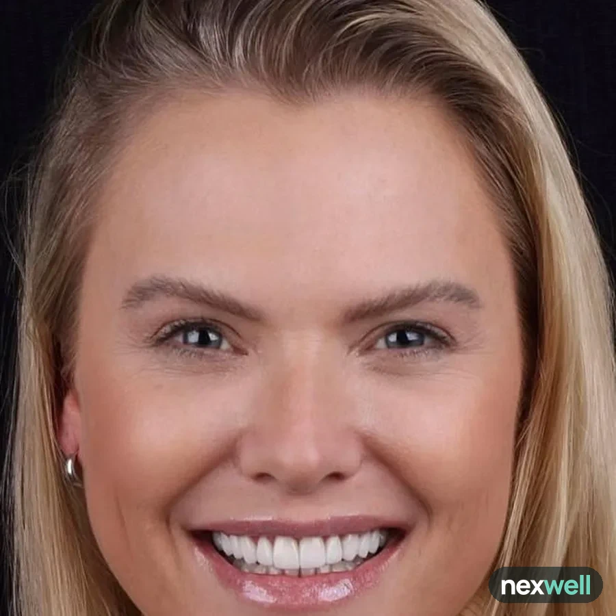 After: veneer and zirconia smile restoration, 3016