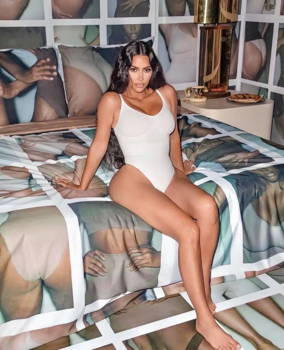 16. Kim Kardashian facial harmony emphasizing structure over softness